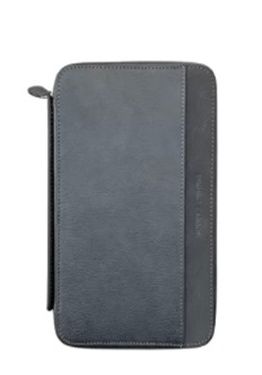 Estuche de viaje de piel genuina