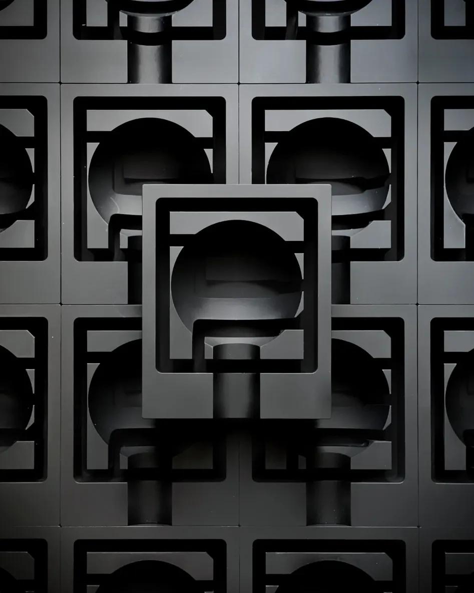 PROJECTCARBON LOGO REST IN BLACK CARBONITE ANODIZE